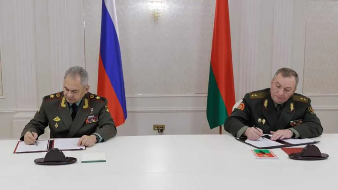 Russia and Belarus Sign Deal Formalizing Deployment of Tactical Nuclear Missiles on Belarusian Territory