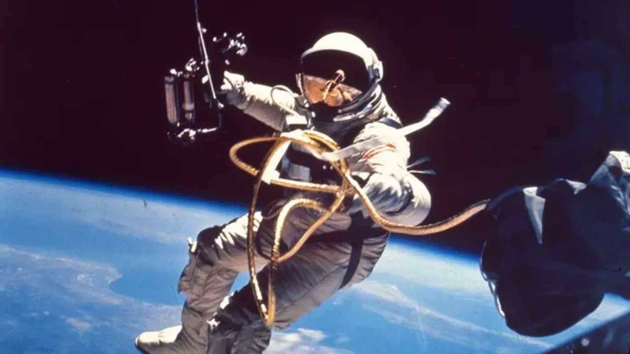 Astronaut Ed White, the first American to walk in space <br> Image Credit: Fox News