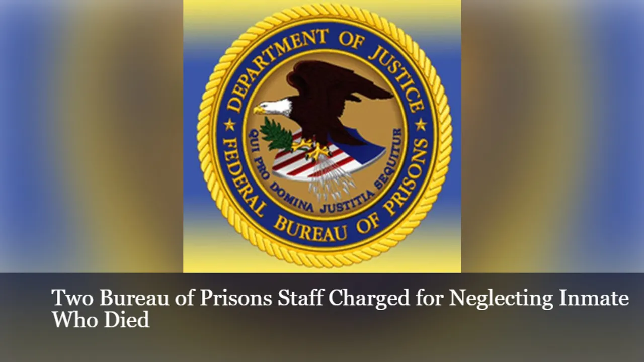 Bureau of Prisons logo<br>
Image Credit: U.S. Department of Justice