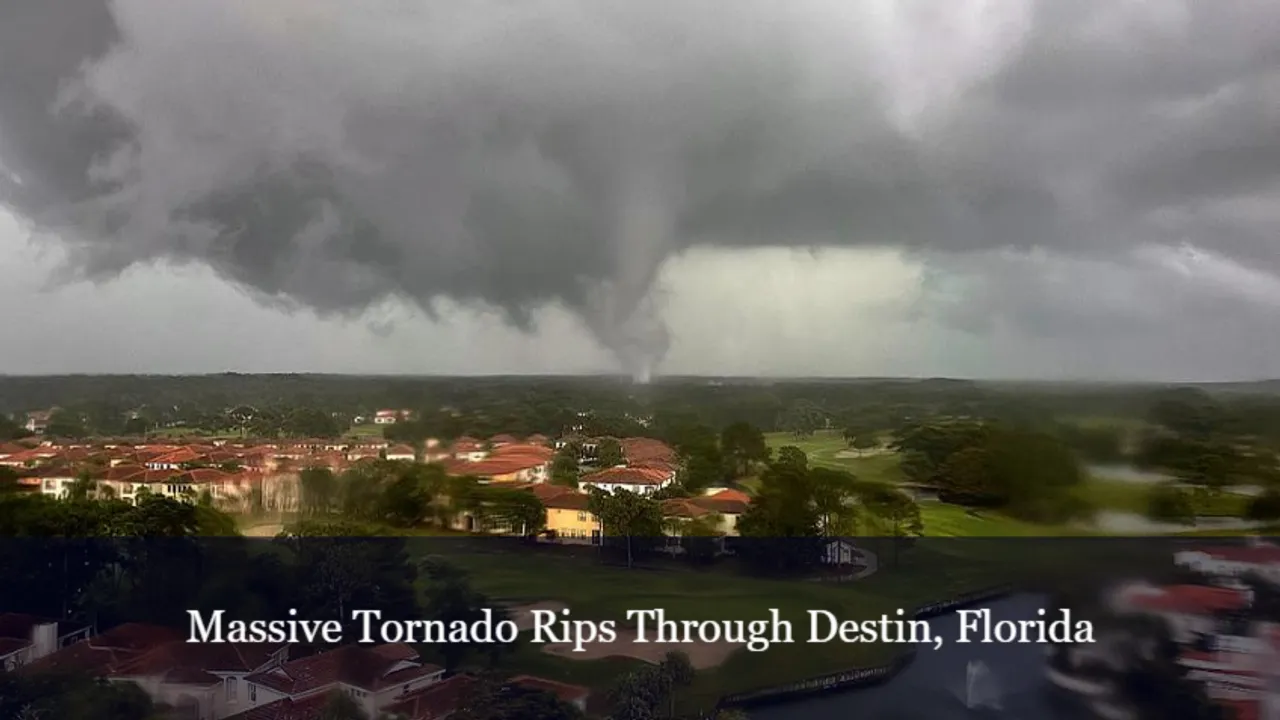Massive Tornado Rips Through Destin, Florida