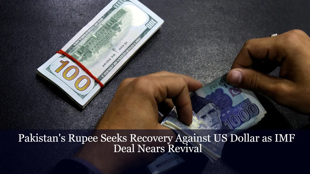 Pakistan's Rupee Seeks Recovery Against US Dollar as IMF Deal Nears Revival