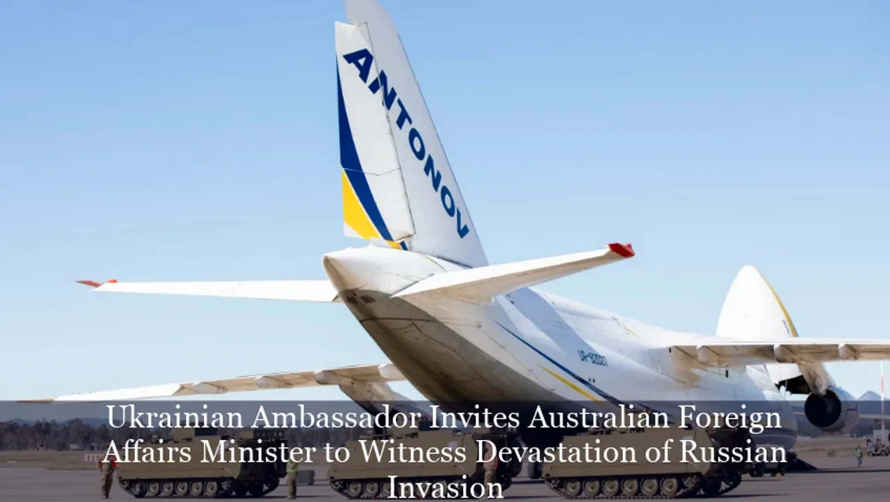 Ukrainian Ambassador Invites Australian Foreign Affairs Minister to