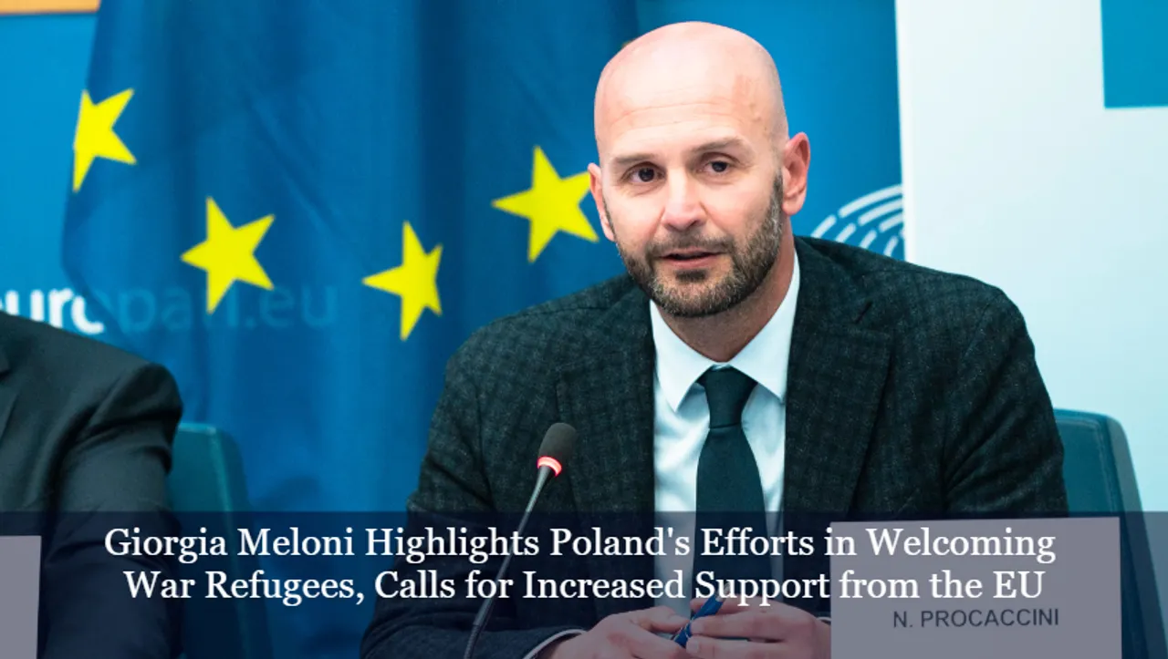 Meloni Highlights Poland's Efforts in War Refugees