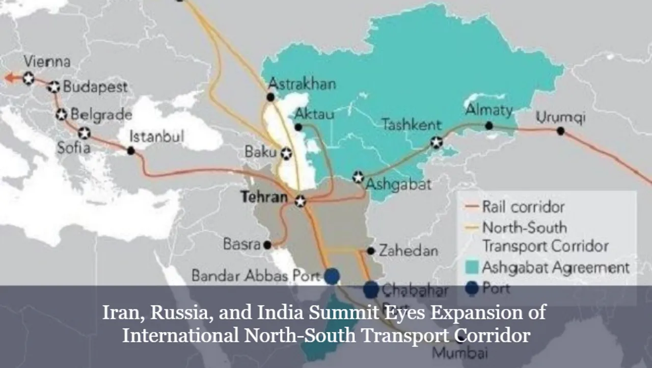 Iran, Russia, and India Summit Eyes Expansion of International North-South Transport Corridor