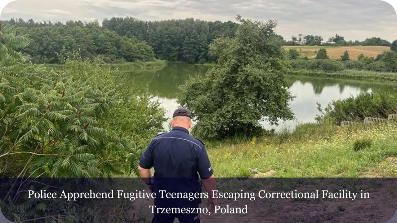 Police Apprehend Fugitive Teenagers Escaping Correctional Facility in