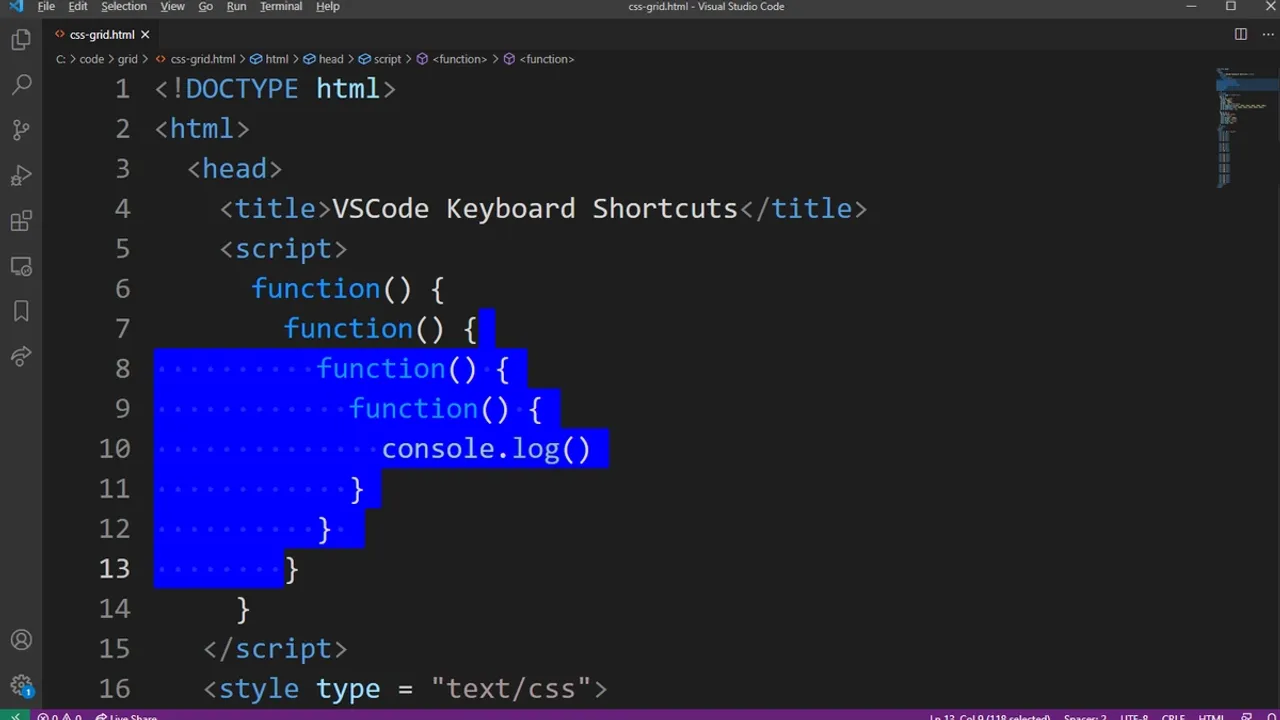 Enhancing Coding Efficiency: A Comprehensive Guide to Keyboard Shortcuts