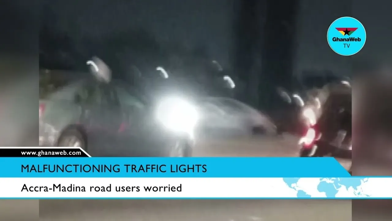 Accra Authorities Initiate Urgent Repairs on Malfunctioning Traffic