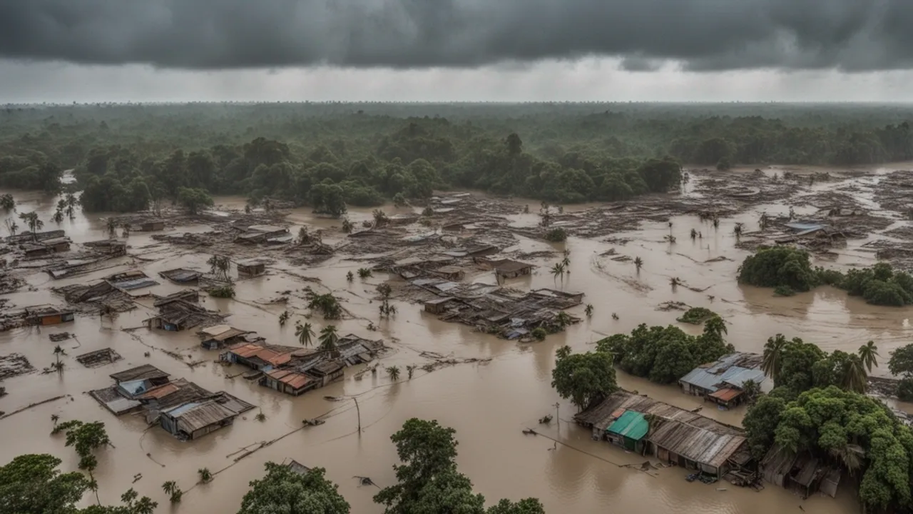 Flash Floods and Cyclones: A Tale of Two Nations and Climate Change