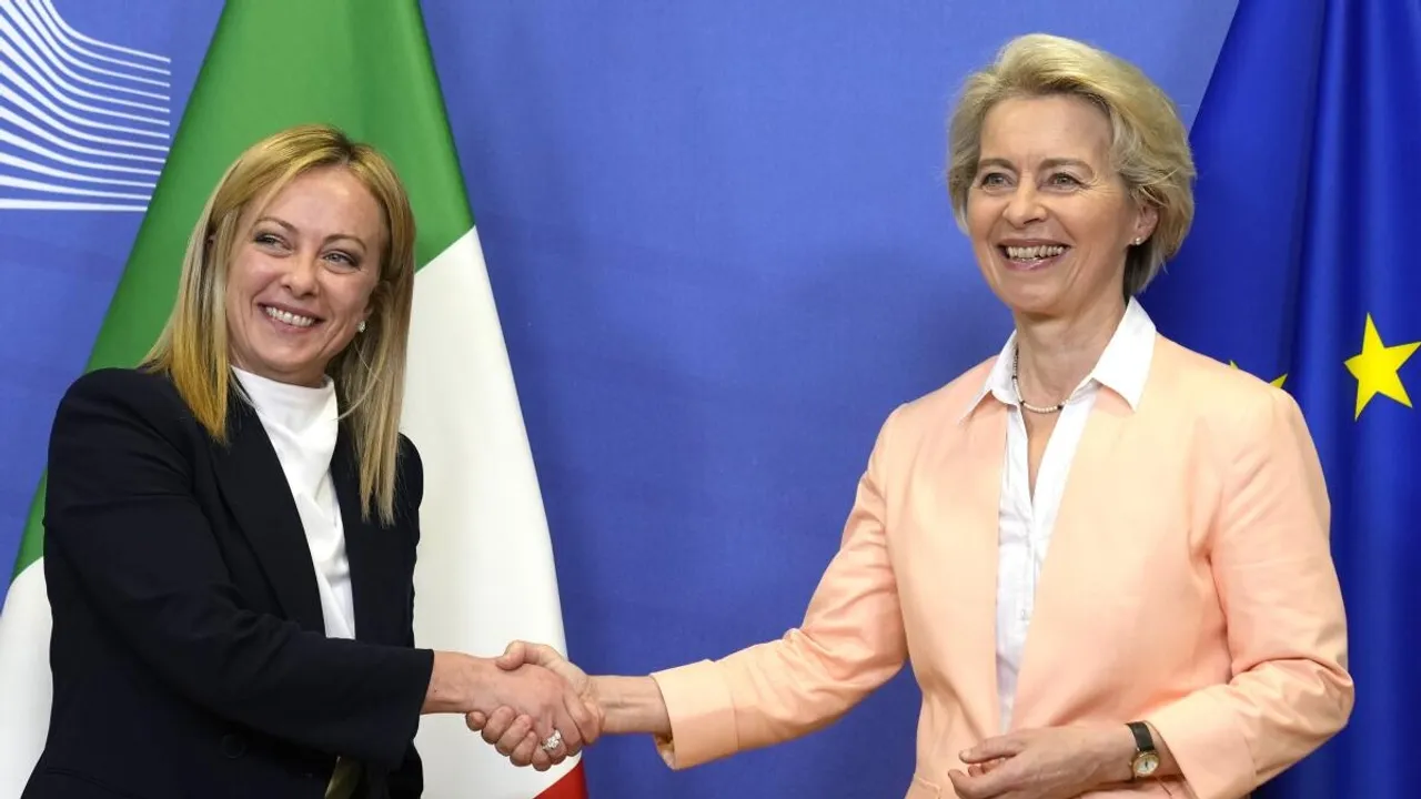 Italy's Prime Minister Meloni Backs EU Naval Mission for