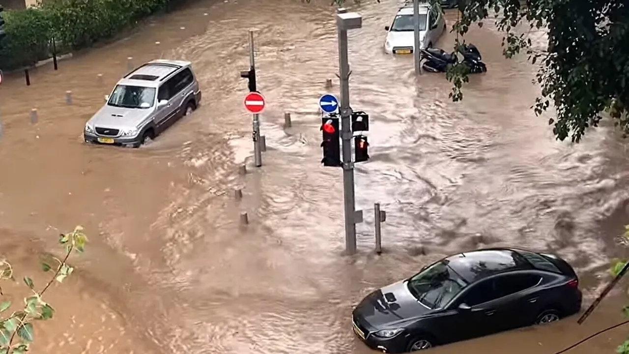 Rains of Biblical Proportions: Tel Aviv Under Water