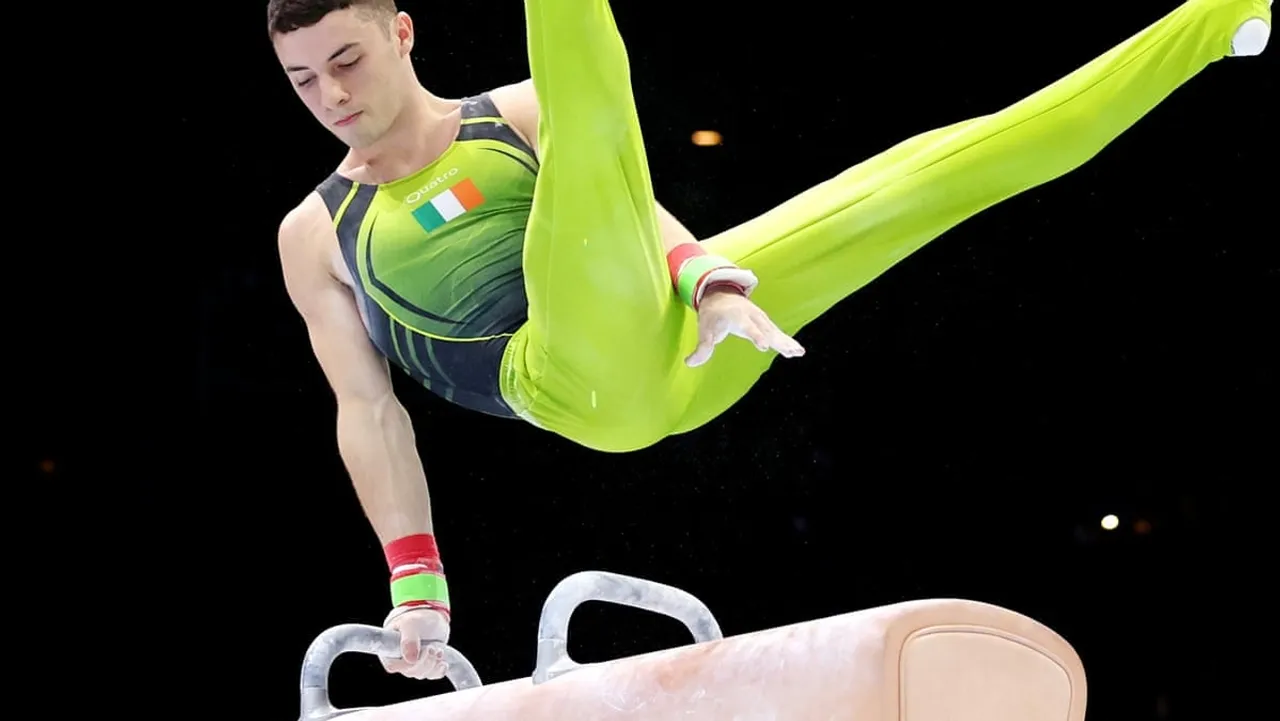 Rhys McClenaghan Clinches Pommel Horse World Title, Eyes on Paris Olympics