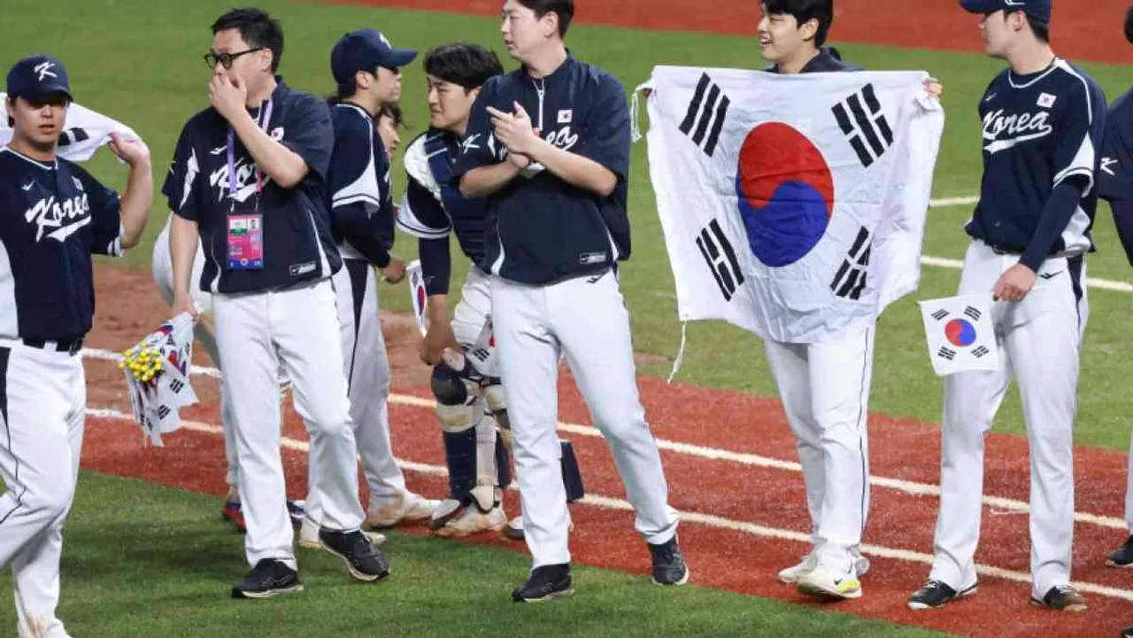 South Korean Baseball Team Clinches Fourth Consecutive Gold at Asian Games