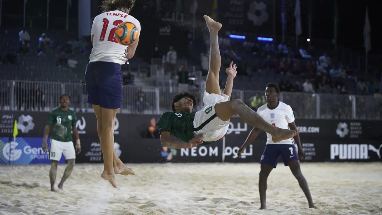 Road to the World Cup National Beach Soccer Team Sets Off for Training