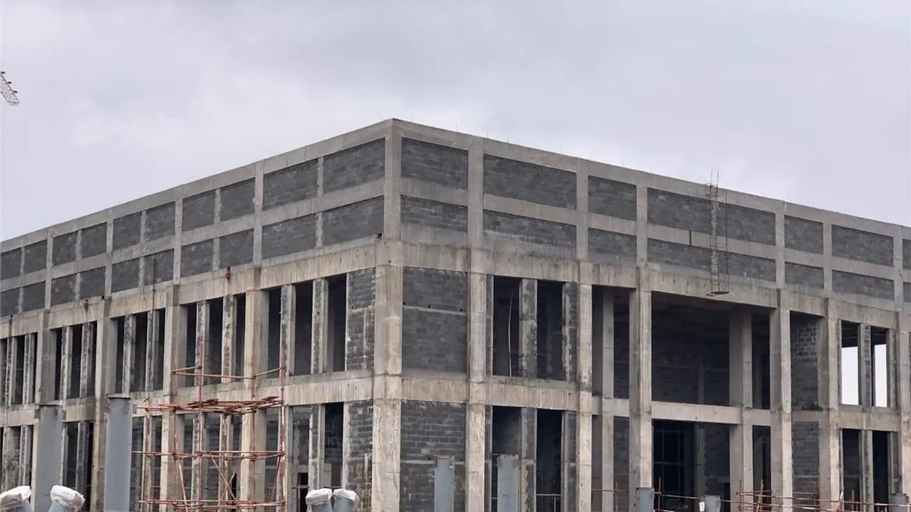 Cameroon National Assembly President Lauds Construction Progress of New Assembly Building