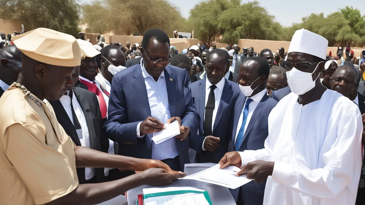 Chad Embarks on Democratic Strengthening with Voter Card Distribution & Constitutional Document Handover