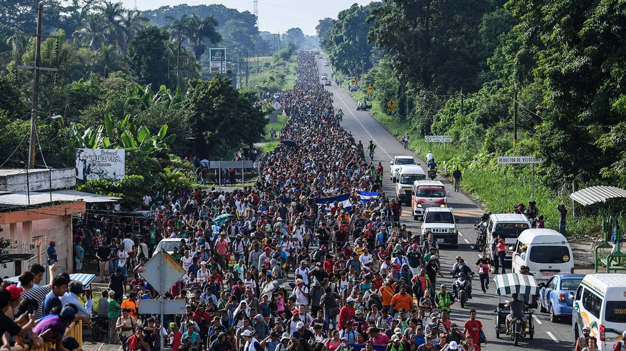 Public Transport Stations: Temporary Refuge Amid Honduran Migration Crisis