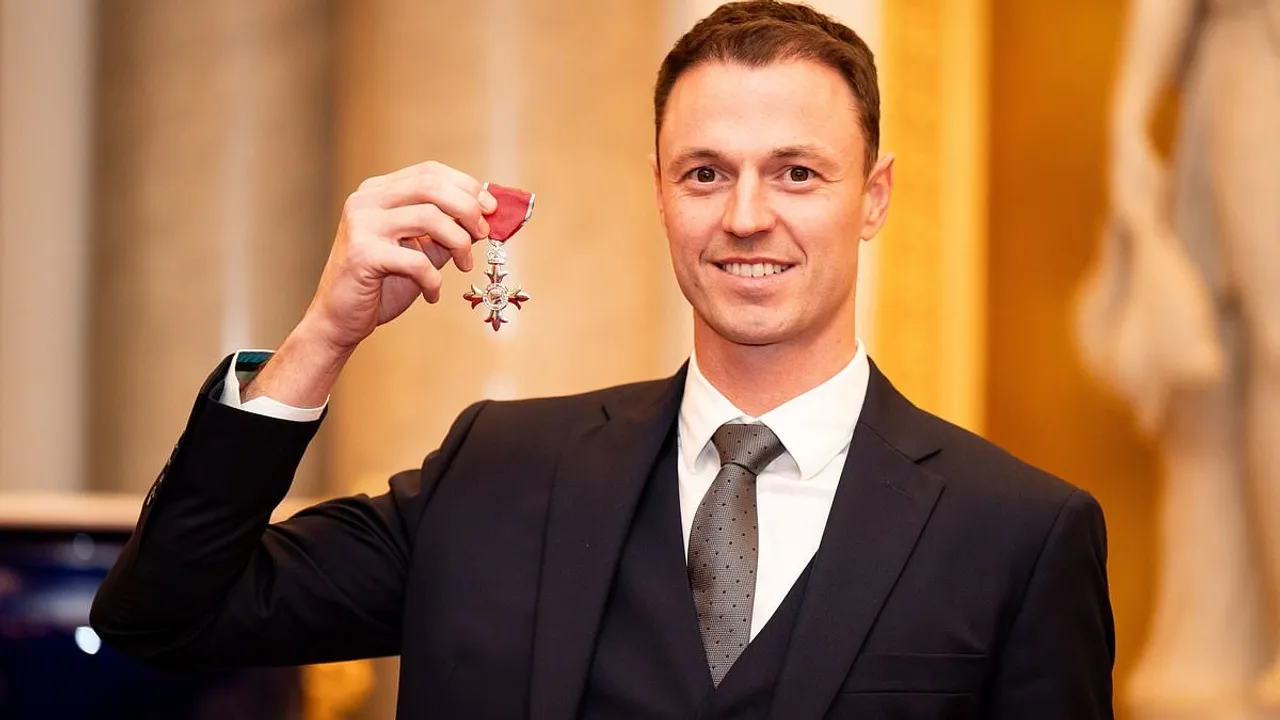 Jonny Evans: Manchester United Star Receives MBE for Services to Football