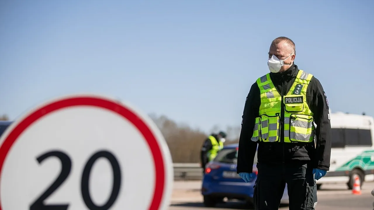 Lithuanian Road Police Service to Implement Nationwide Preventive Traffic Control Measures in