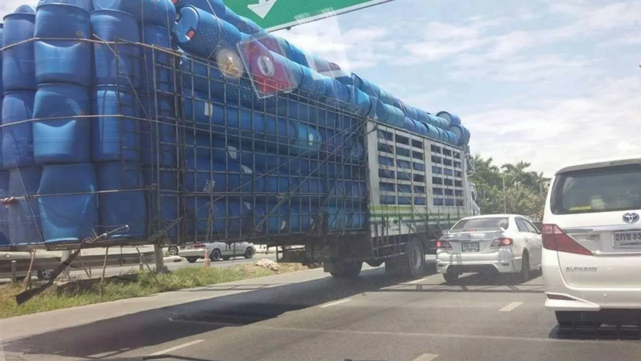 Overloaded Truck in Thailand: A Case Study in Regulatory Compliance and Public Safety