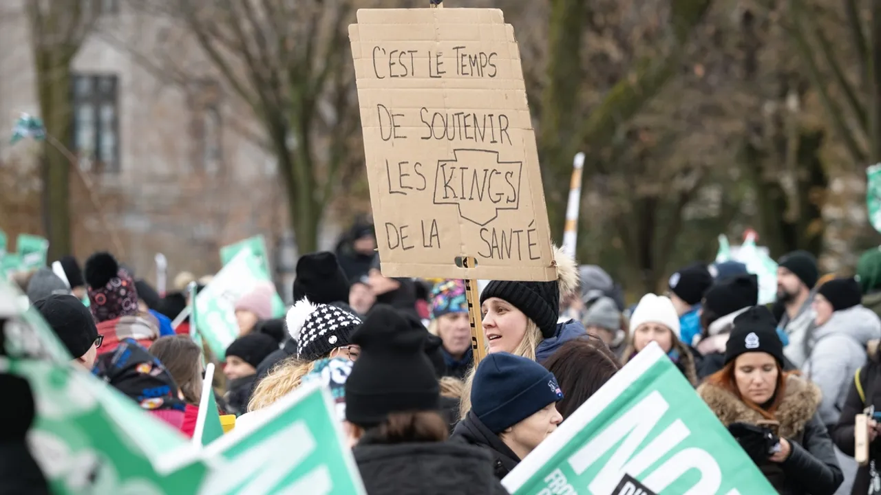 Quebec Public Sector Unions Announce Historic Week-Long Strike