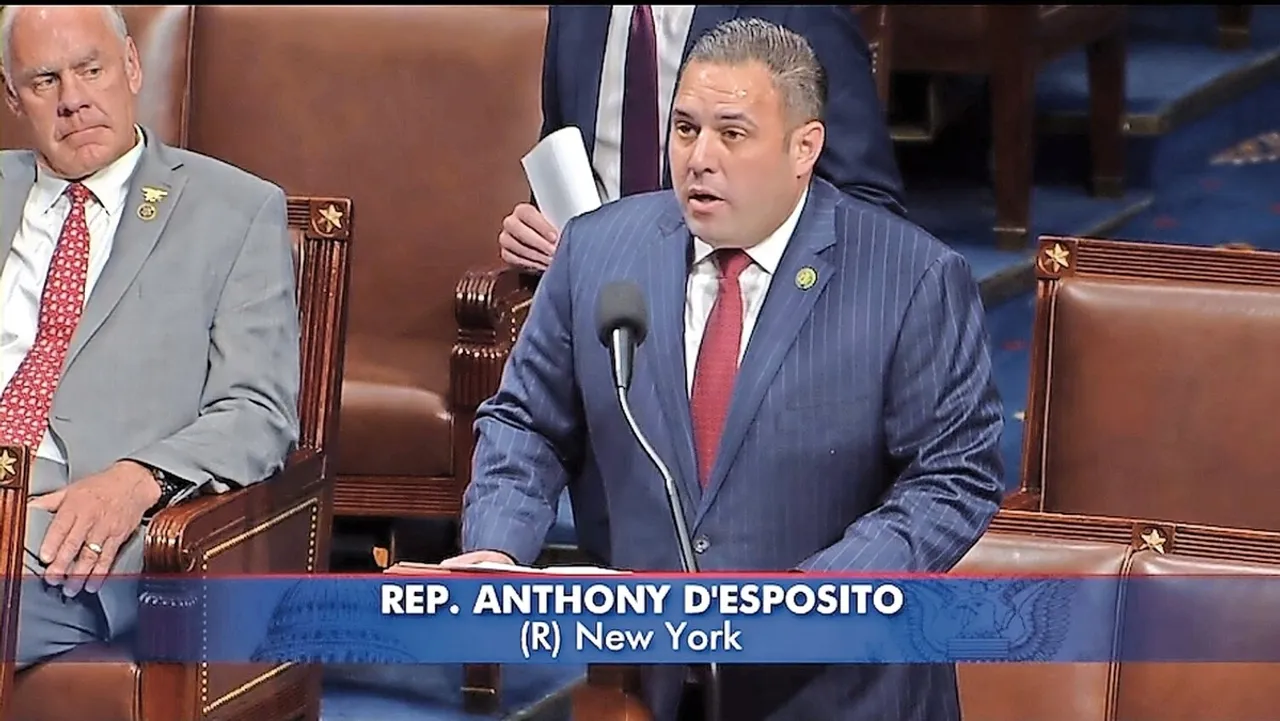 Congressman Anthony D'Esposito Moves to Expel Rep. George Santos