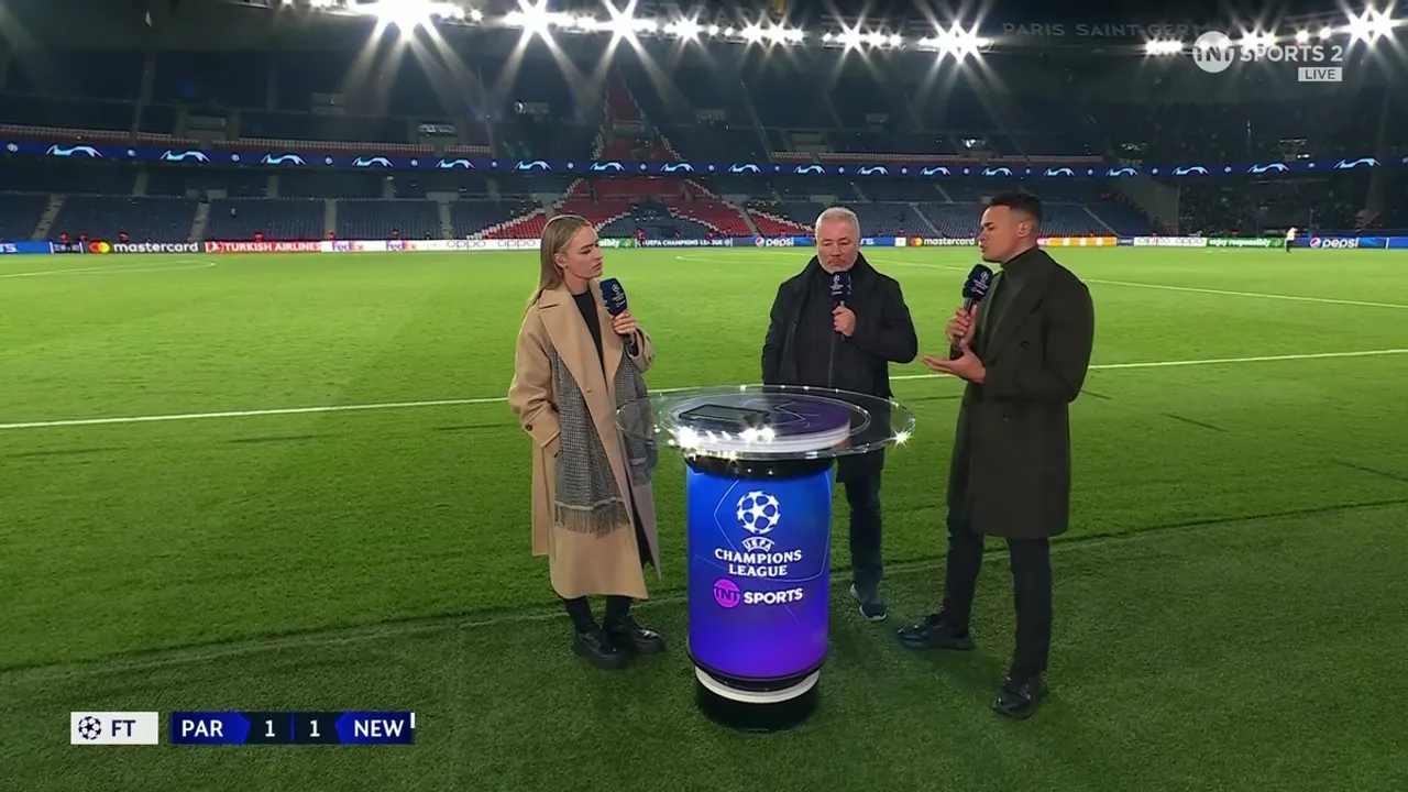 Rio Ferdinand's Unexpected Exit During TNT's Coverage of Newcastle vs PSG