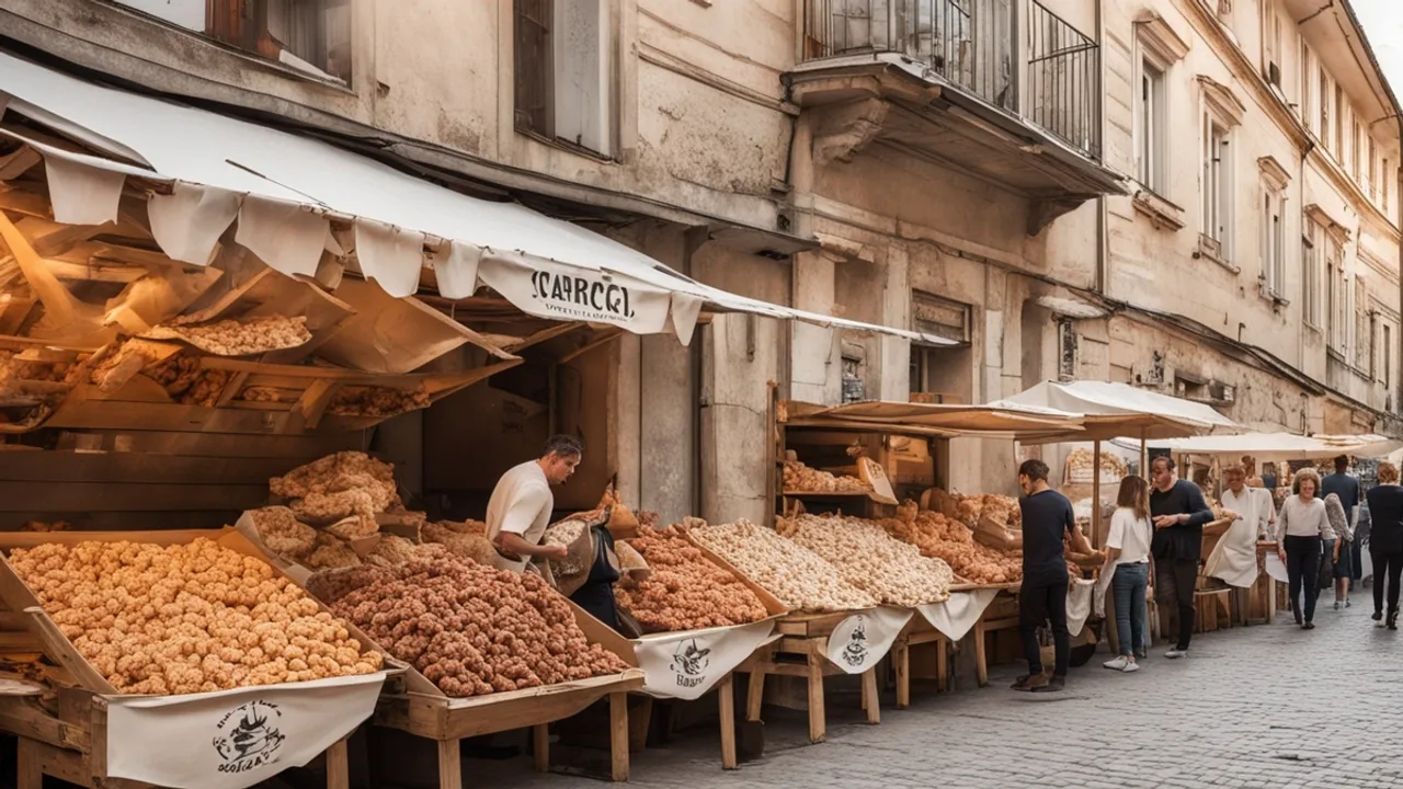 Serbian Marketplace Revolutionizes Sale of Traditional Snack Cvarci