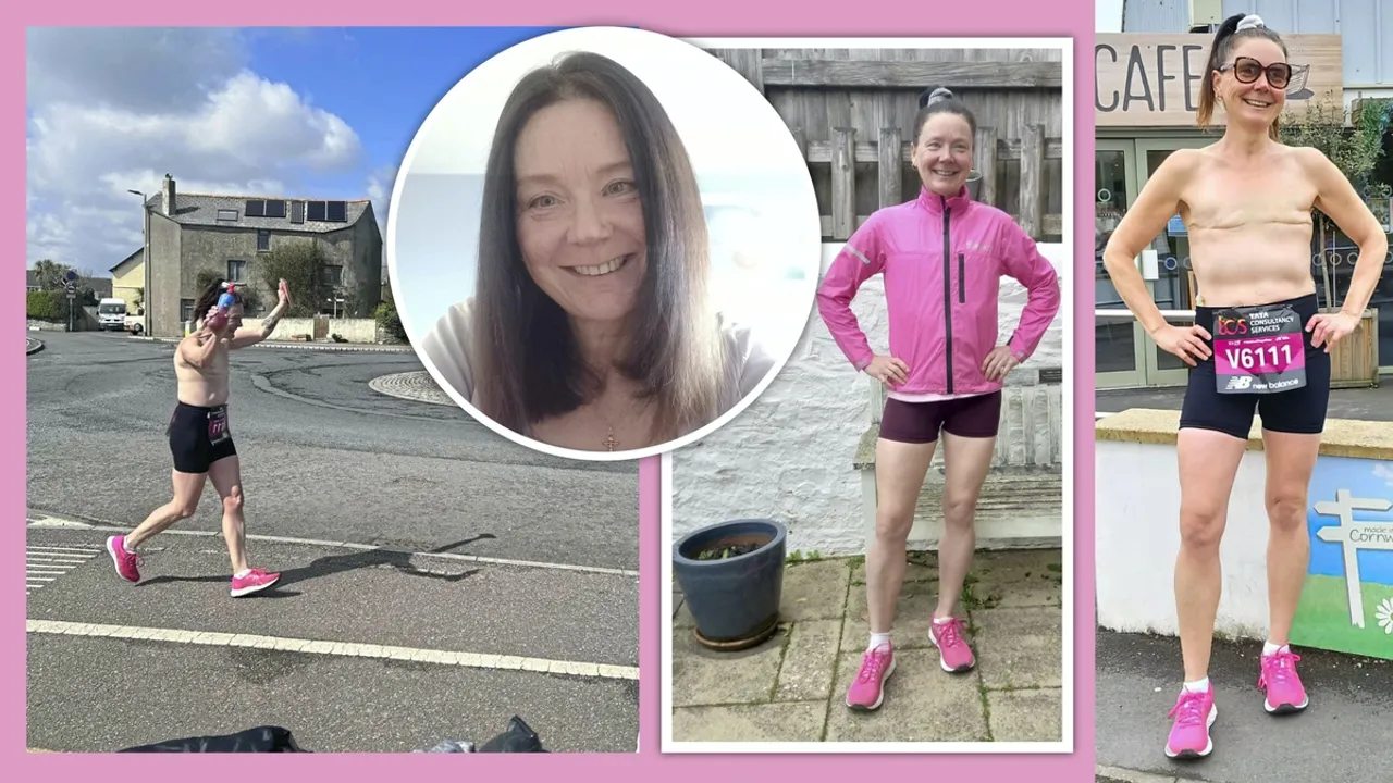 Breast Cancer Survivor Runs Topless Marathons Post Double Mastectomy 