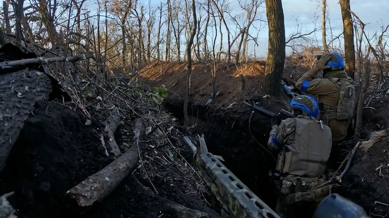 Video Footage Reveals Harrowing Reality of Trench Warfare in Avdiivka, Ukraine