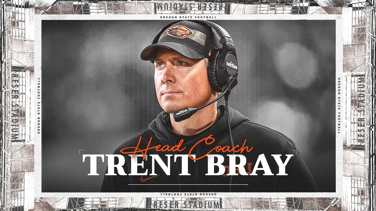 Trent Bray Appointed as Oregon State's New Head Coach