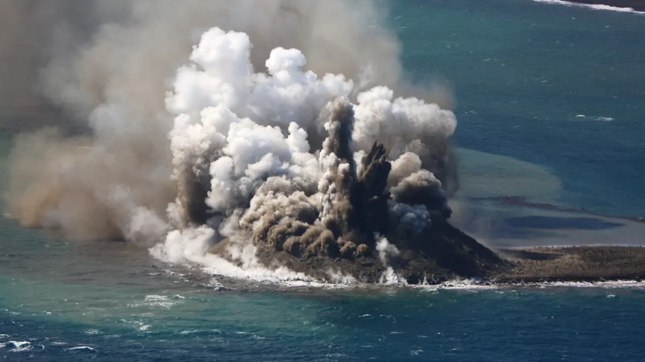 Undersea Volcano Eruption off Japan Leads to New Island Formation