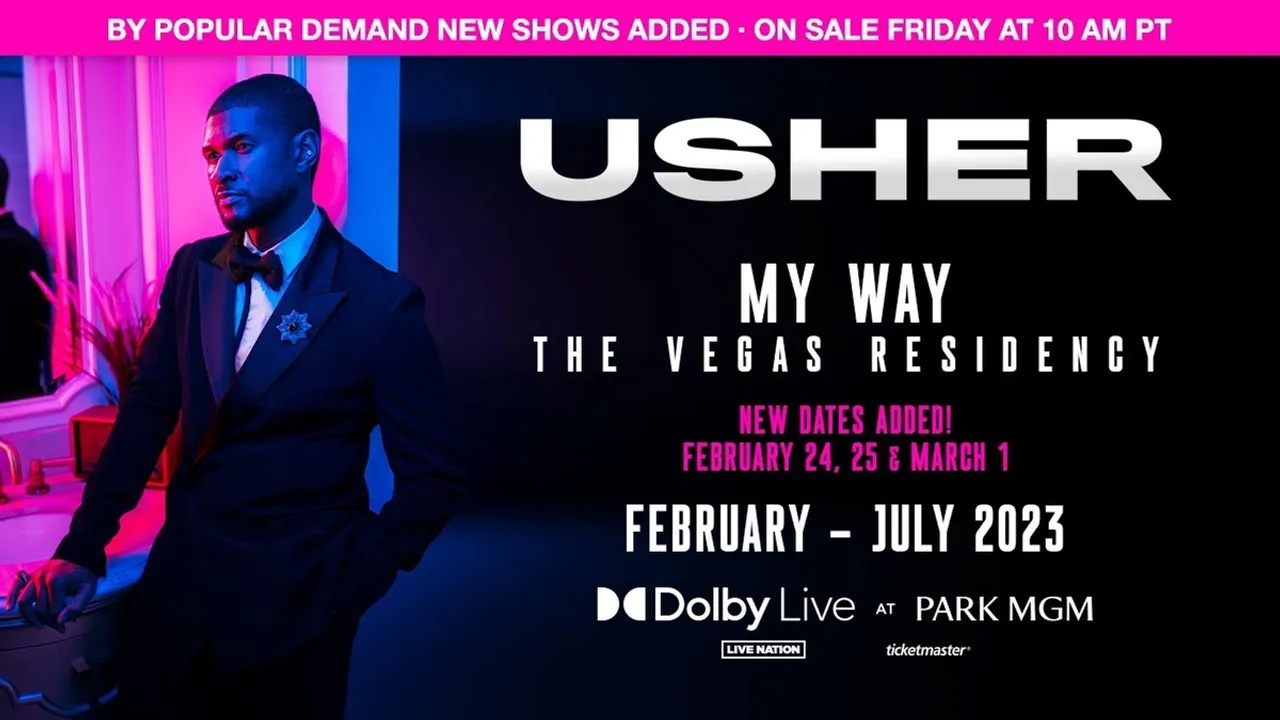 Behind the Curtains: Usher's 'My Way' Las Vegas Residency Explored