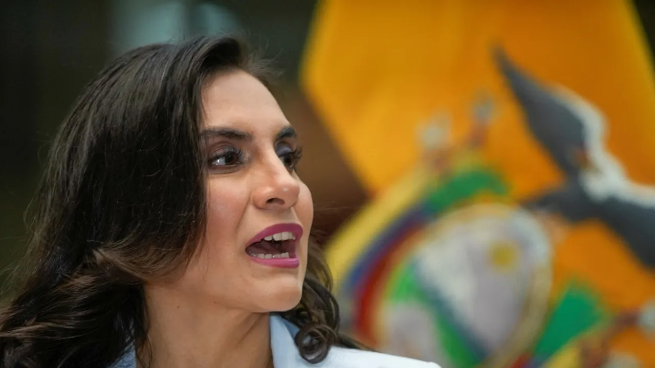 Ecuador's Vice President Veronica Abad Highlights Political Rift