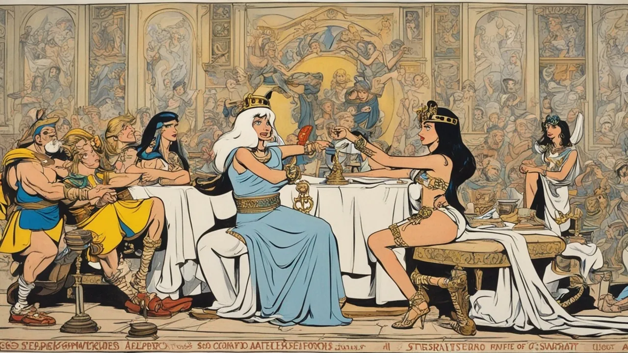 Asterix Artwork Auction Halted: Albert Uderzo's Daughter Files Lawsuit Over 'Asterix and Cleopatra' Cover