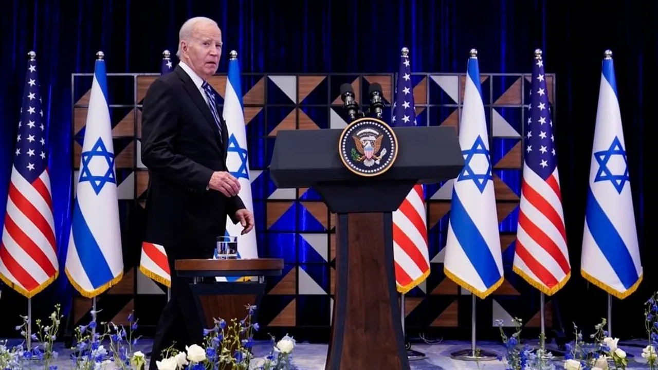 Democratic approval for Biden's handling of the Israel-Hamas conflict rises as his diplomatic efforts garner increased support within the party. 