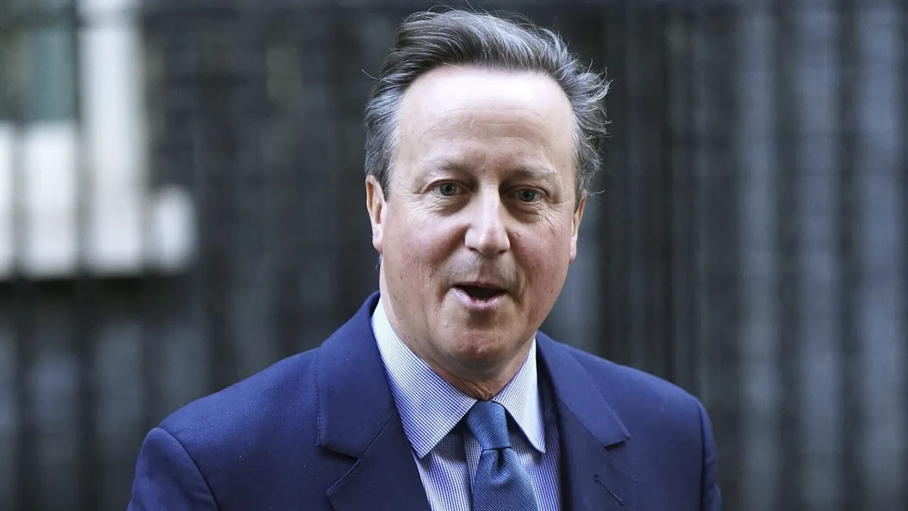 David Cameron's Stance on Israel and Hamas Draws Attention Amid UK's Political Turmoil