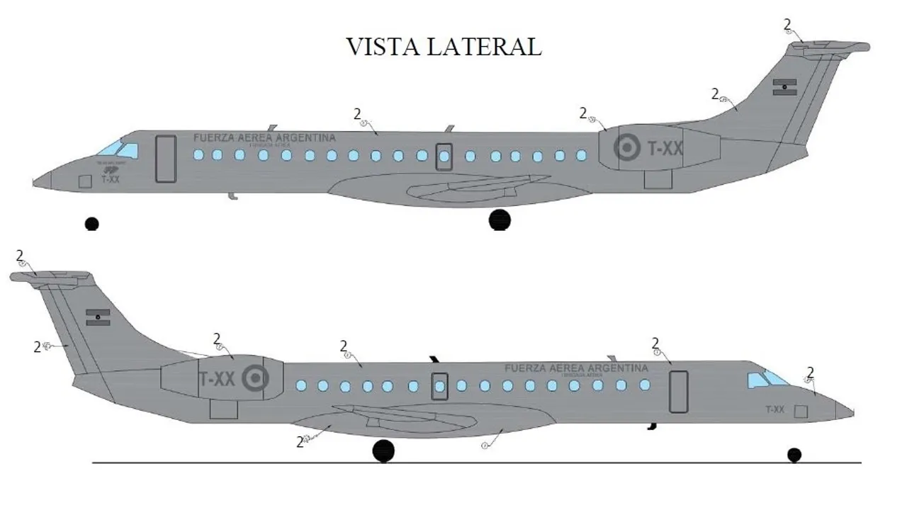 Argentine Air Force Boosts Fleet with Embraer ERJ-140LR Aircraft Acquisition