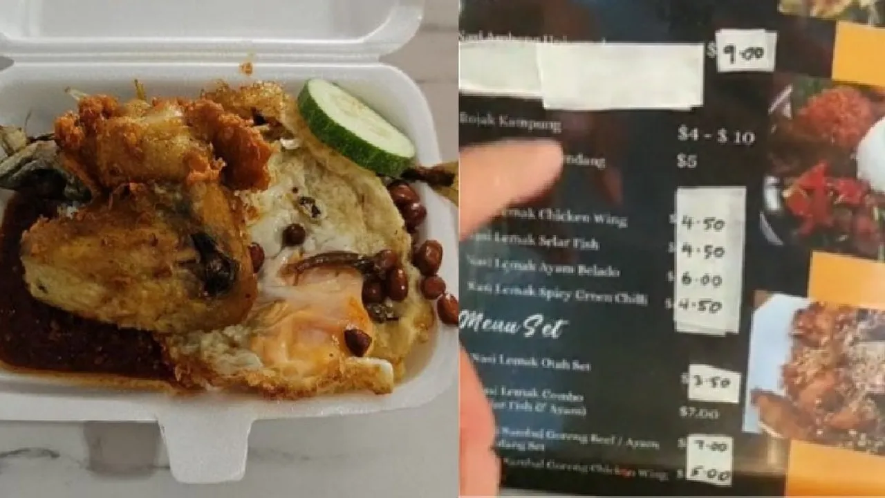 Facebook User Sparks Controversy Over Costly Nasi Lemak