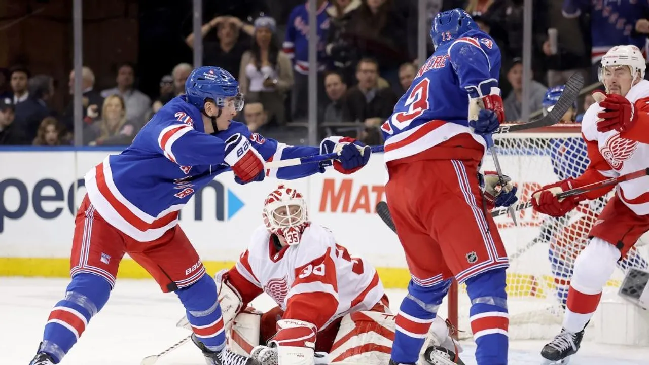 New York Rangers Rally to Secure Victory Over Detroit Red Wings