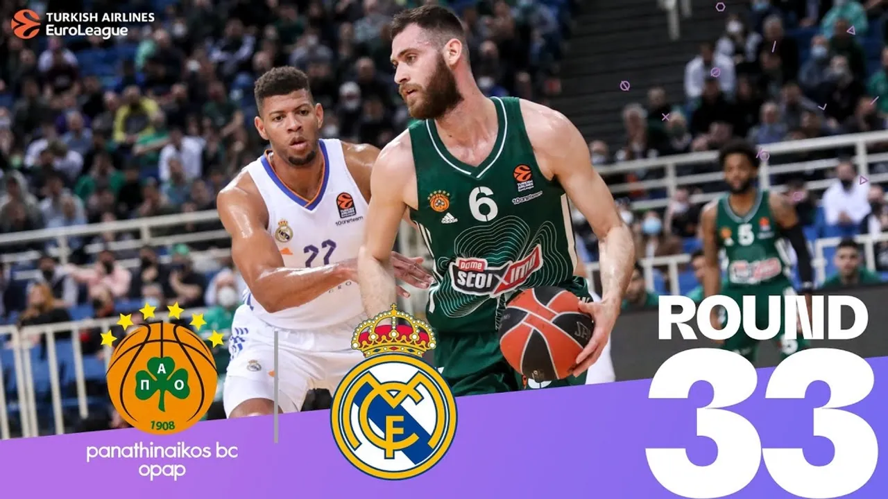 Panathinaikos AKTOR Braces for a High-Stakes Euroleague Match Against Real Madrid