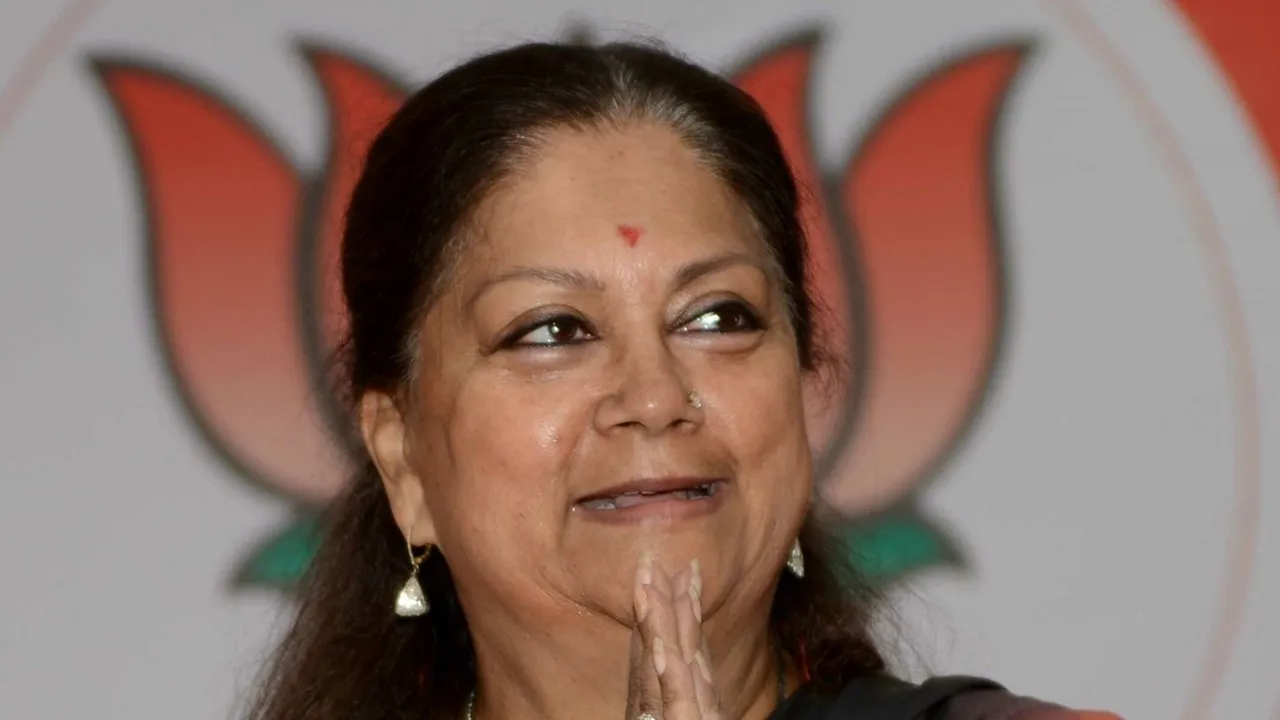 Rajasthan's Political Landscape in Flux: Vasundhara Raje Breaks Silence on CM Uncertainty