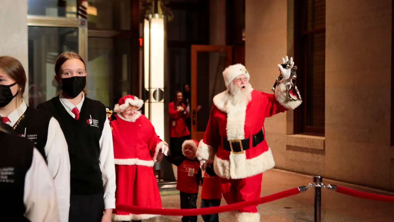 Santa Claus Drops in on Legislative Chamber: A Moment of Cheer or Controversy?