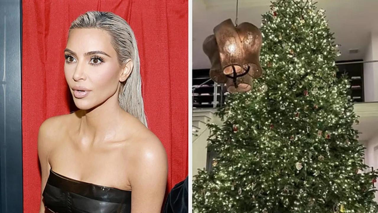 UK Celebrities Stir Up Social Media with Christmas Decorations
