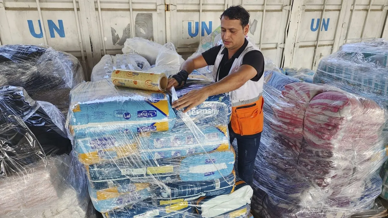 Undistributed Aid in Gaza UNRWA Warehouse Sparks Outrage