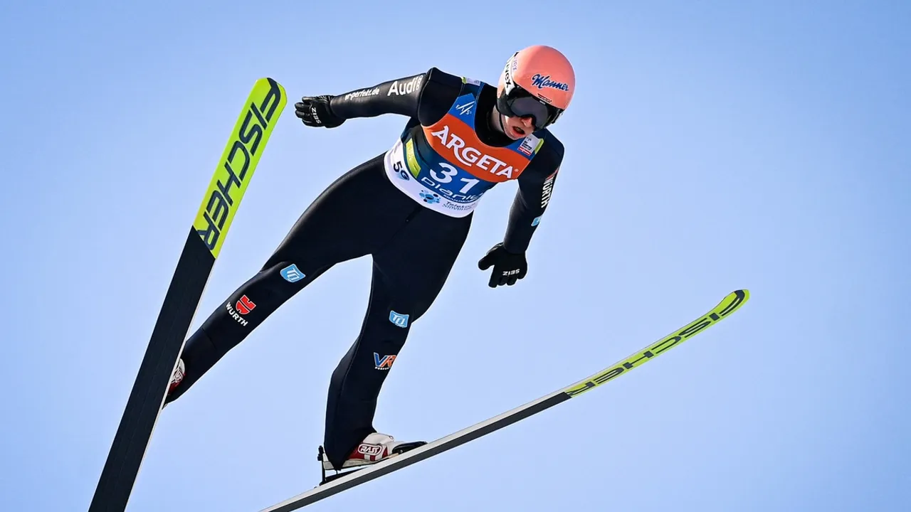 Karl Geiger Breaks Stefan Kraft's Winning Streak in World Cup Ski Jumping