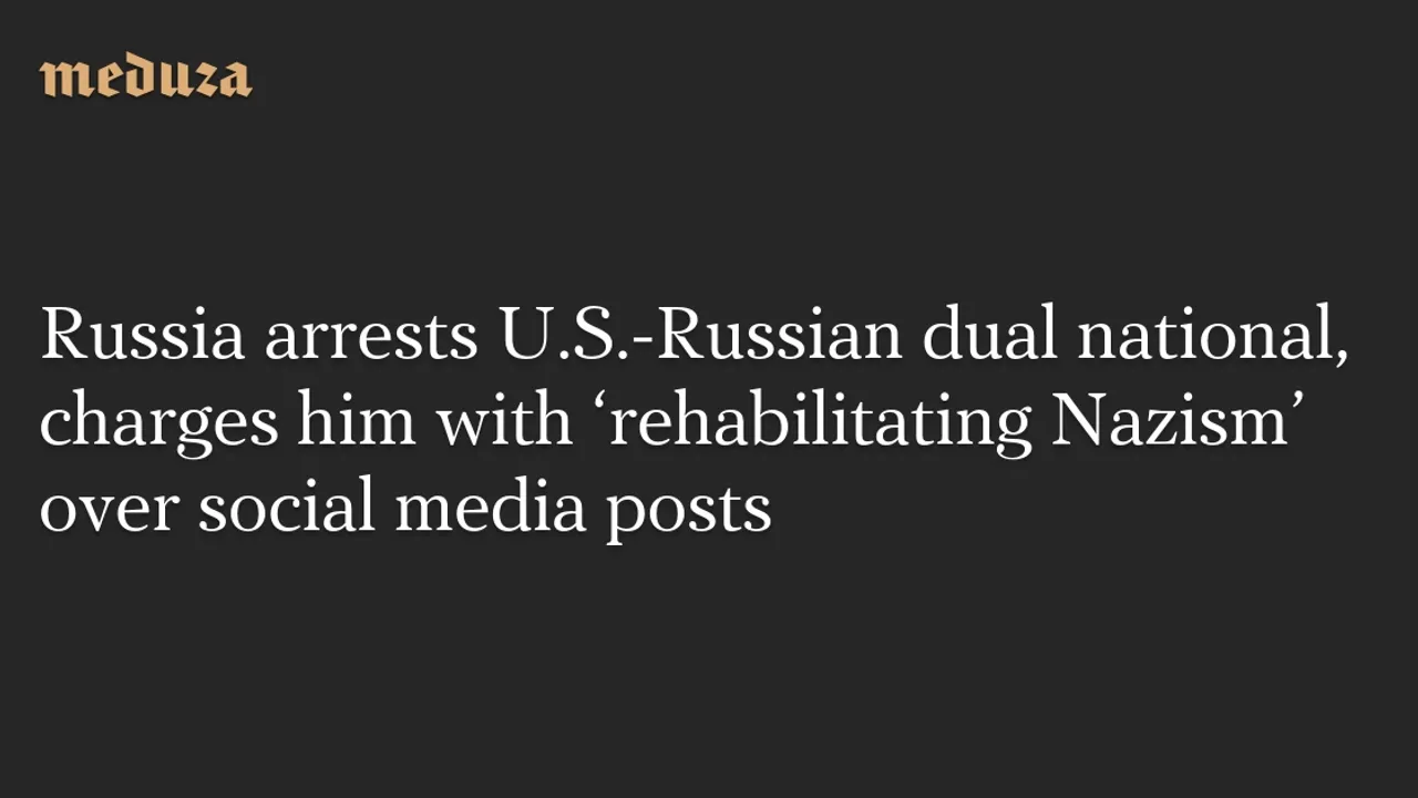Dual National Yuri Malev Detained in Russia on Charges of 'Rehabilitating Nazism'