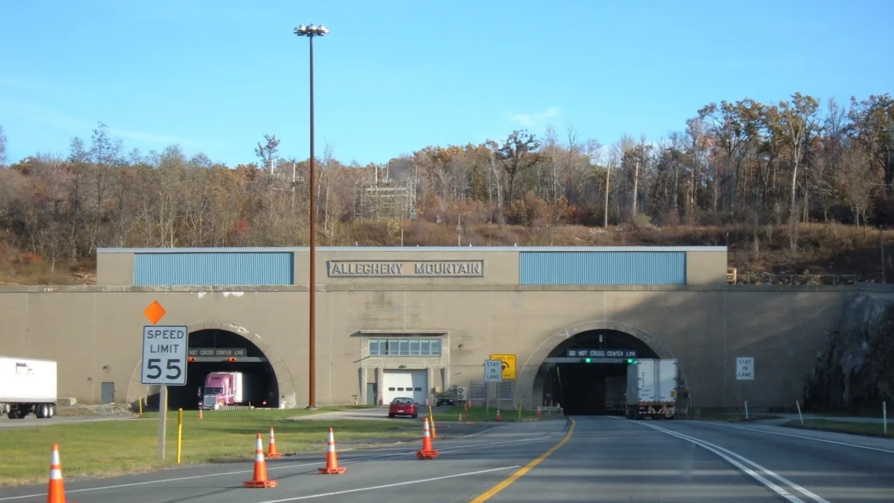 The Allegheny Mountain Tunnel The Longest in Pennsylvania