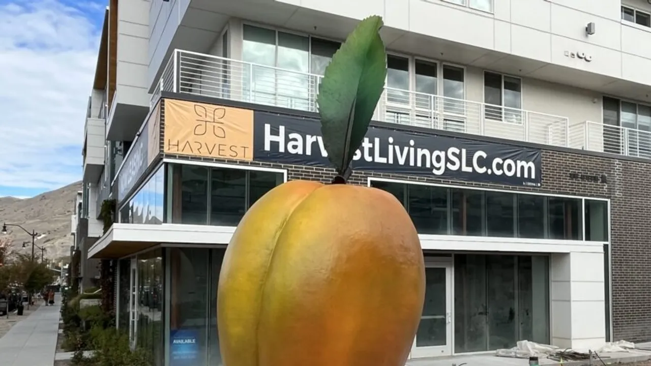 Historic Tribute in Bronze Apricot Sculpture Unveiled in Salt Lake