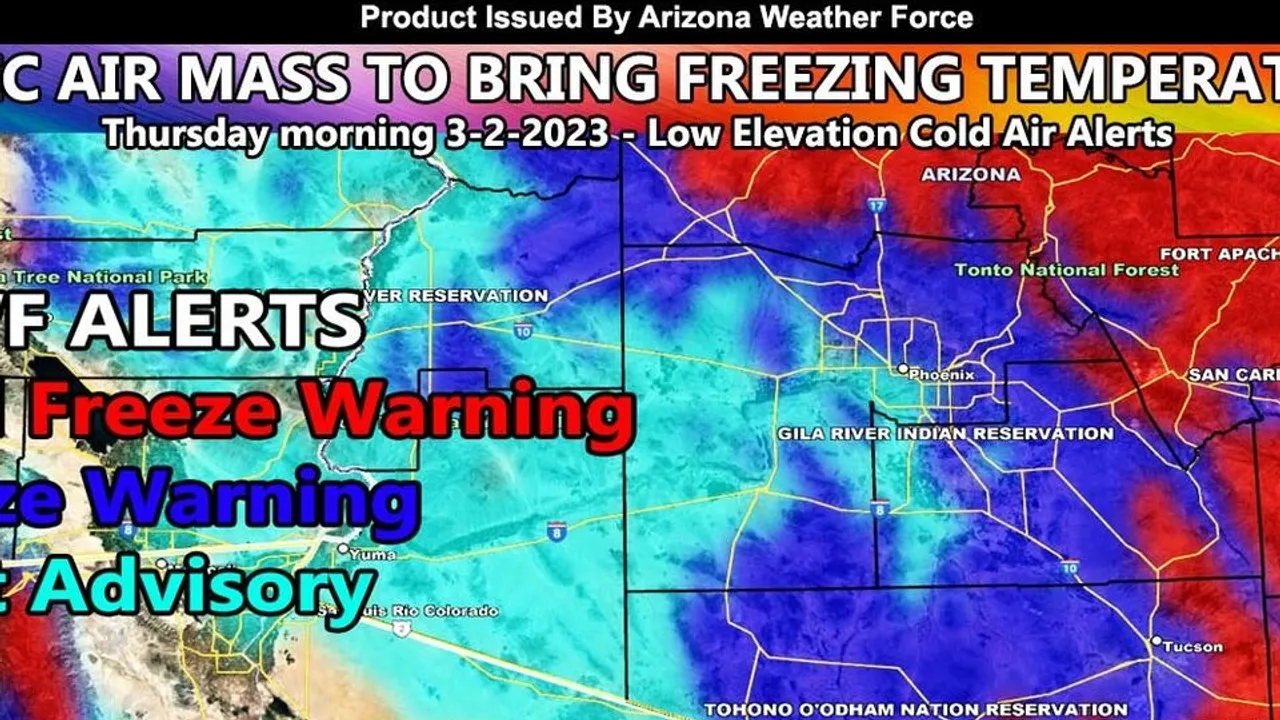 Phoenix, Arizona Braces for Weather Shift From Mild Temperatures to