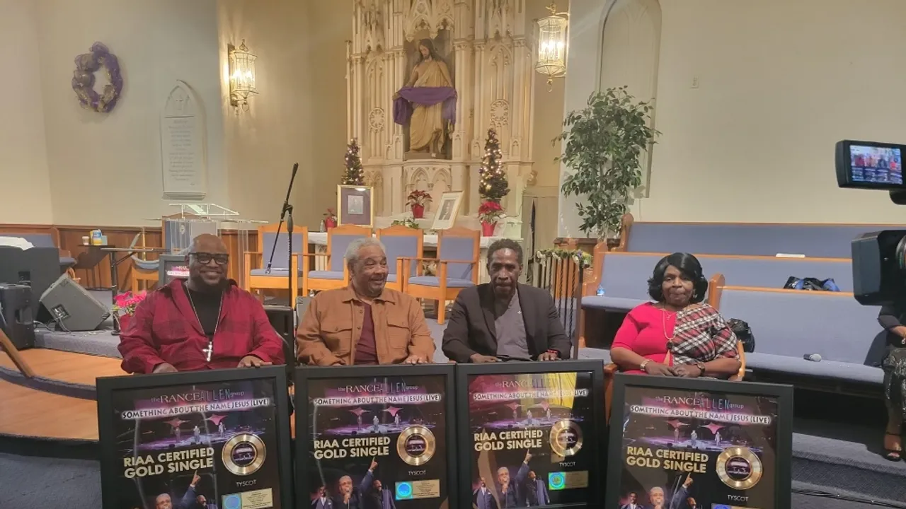Ranch Allen Something About The Name Jesus Rance Allen Group’s 'Something About the Name Jesus' Strikes Gold